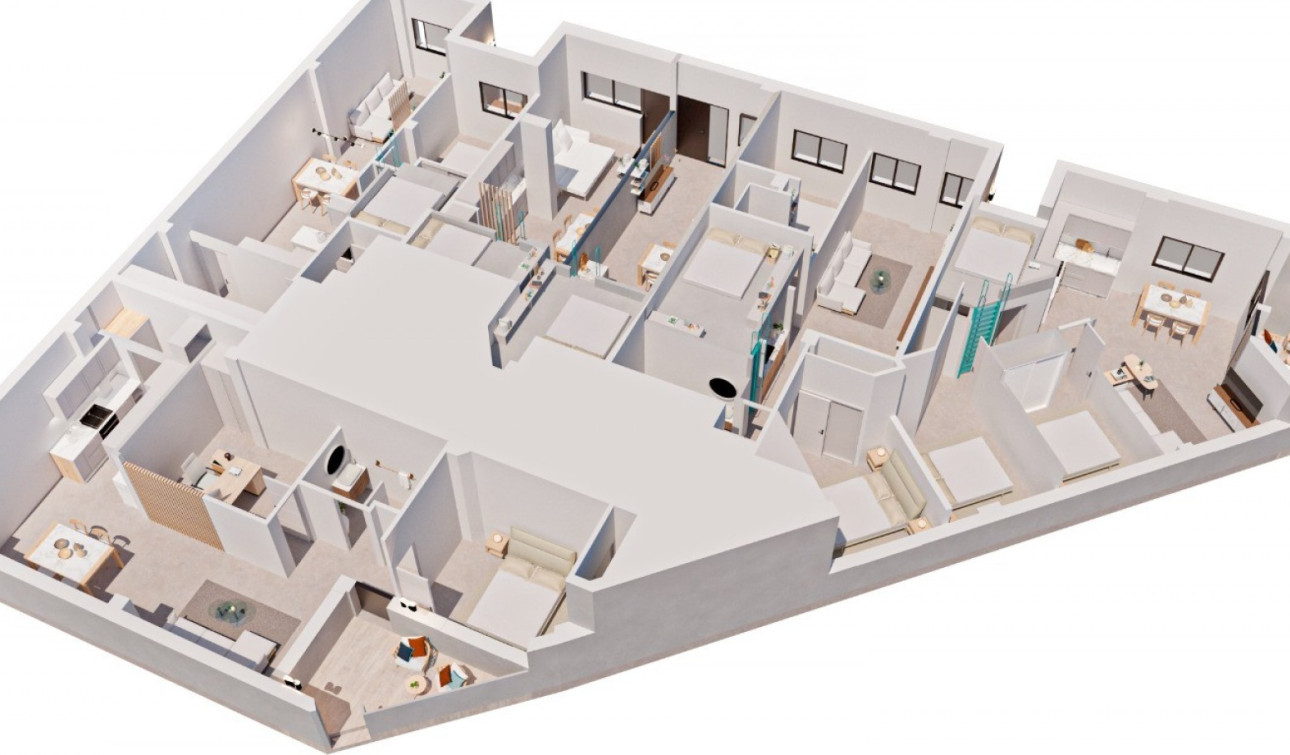 New Build - Apartment / Flat - Pilar de la Horadada