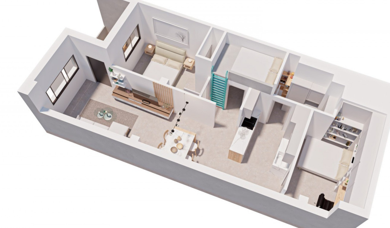 New Build - Apartment / Flat - Pilar de la Horadada