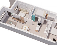 New Build - Apartment / Flat - Pilar de la Horadada