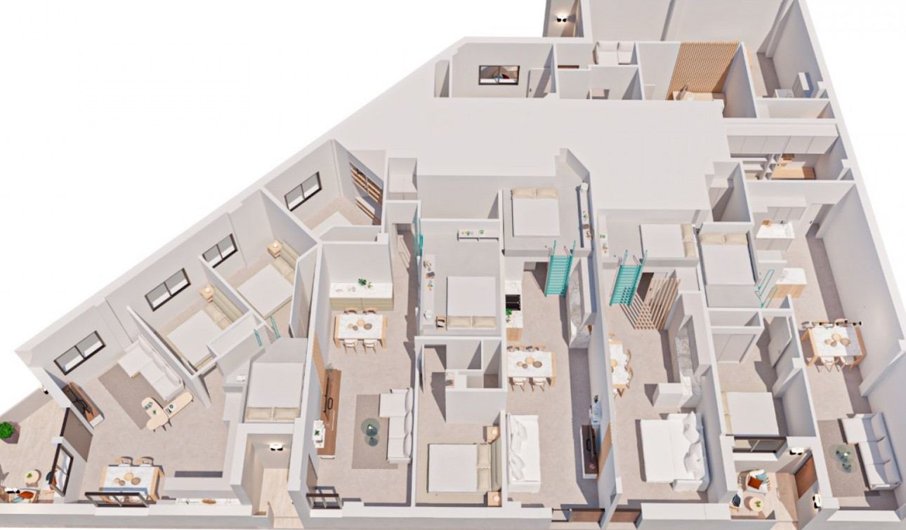 New Build - Apartment / Flat - Pilar de la Horadada