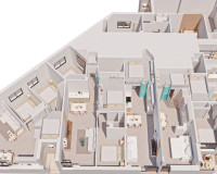 New Build - Apartment / Flat - Pilar de la Horadada