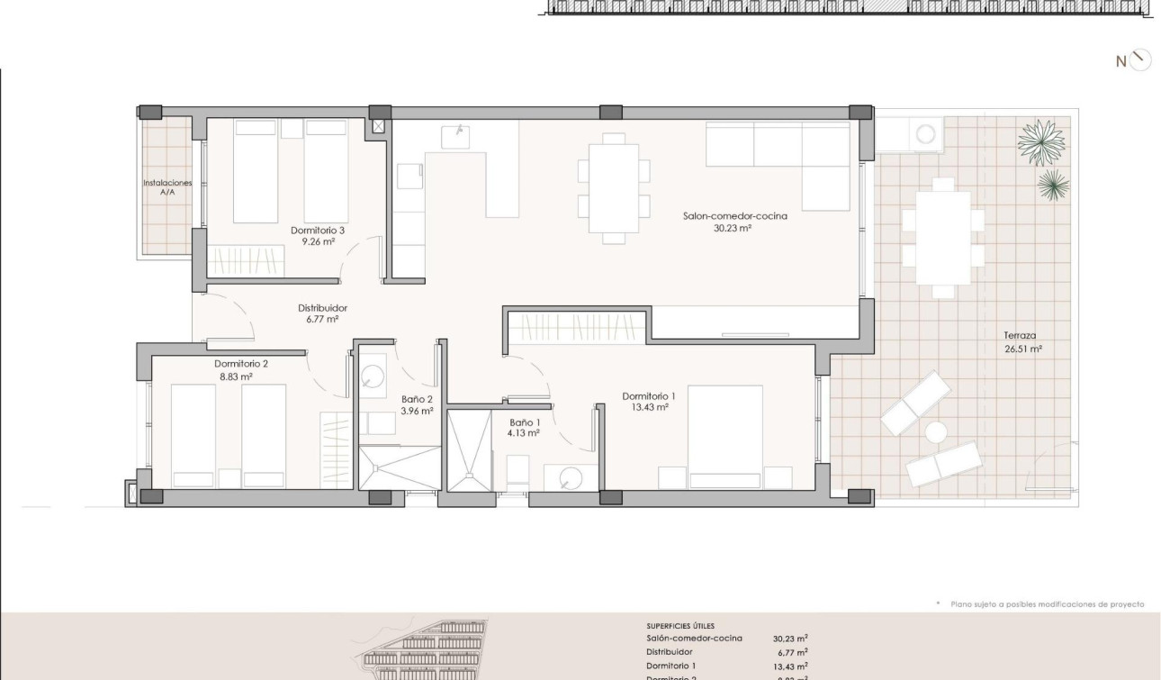 New Build - Apartment / Flat - Pulpi - Aguilón Golf