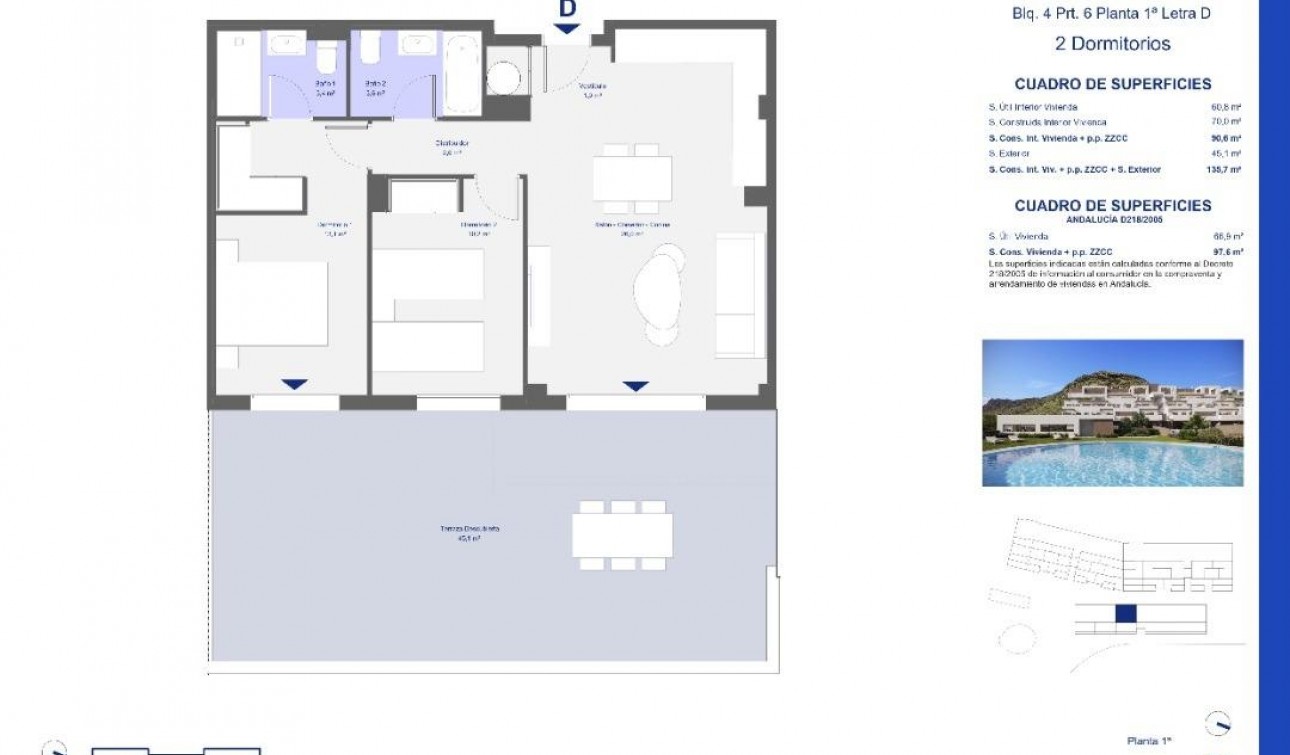 New Build - Apartment / Flat - Pulpi - Aguilón Golf
