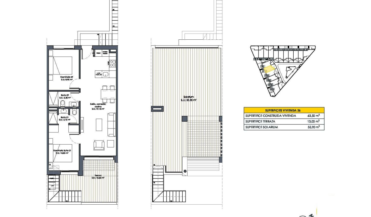 New Build - Apartment / Flat - San Fulgencio - Pueblo