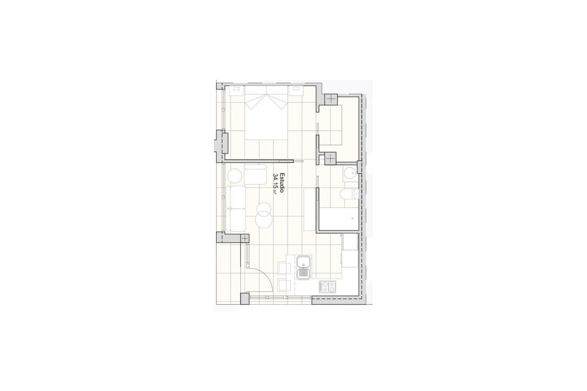 New Build - Apartment / Flat - San Javier - pueblo