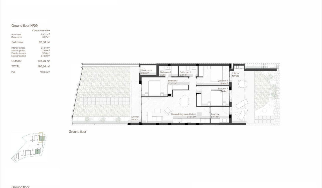 New Build - Apartment / Flat - San Javier - Roda Golf