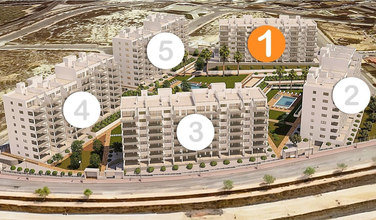 New Build - Apartment / Flat - San Miguel de Salinas - Pueblo