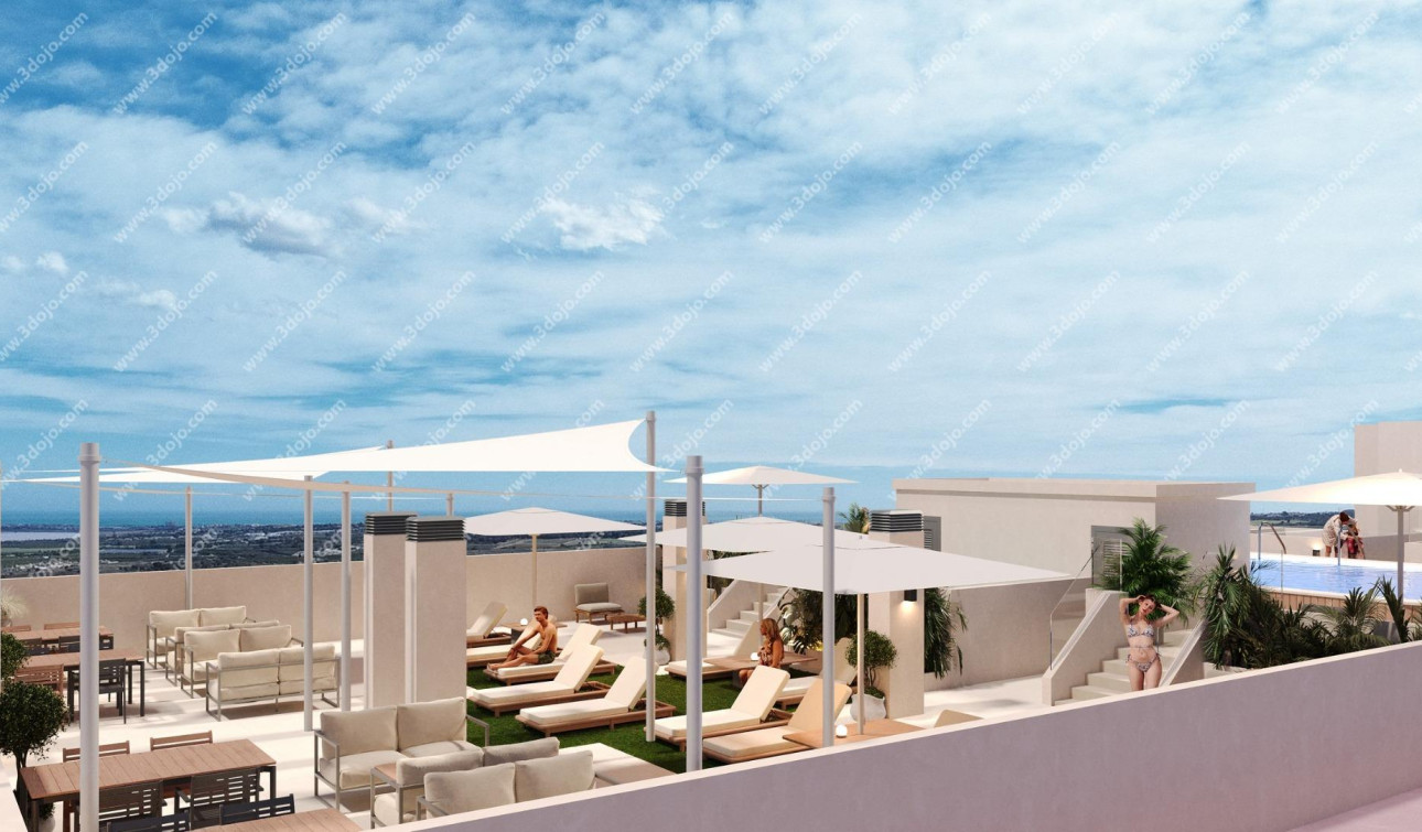 New Build - Apartment / Flat - San Miguel de Salinas - Pueblo