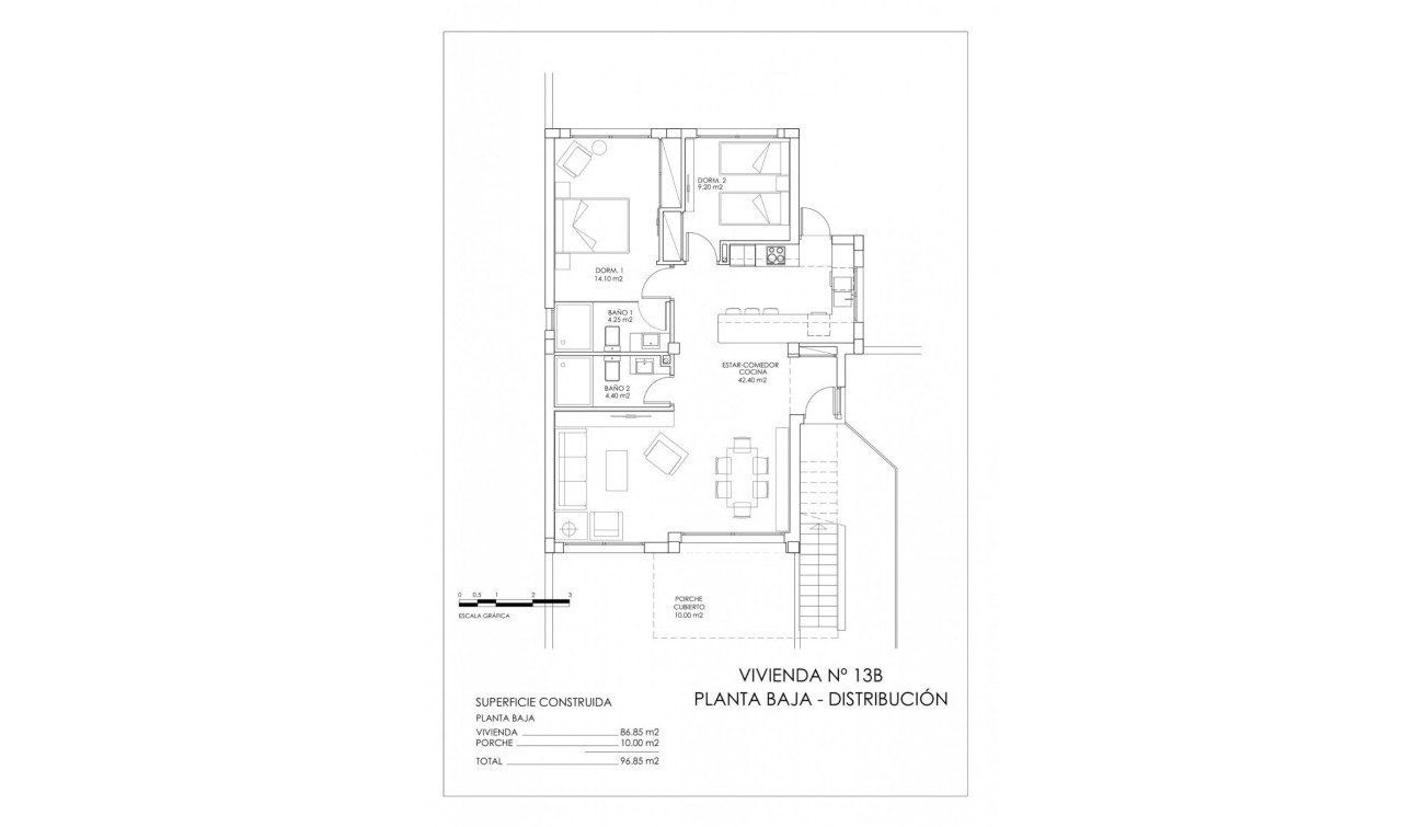 New Build - Apartment / Flat - San Miguel de Salinas - VistaBella Golf