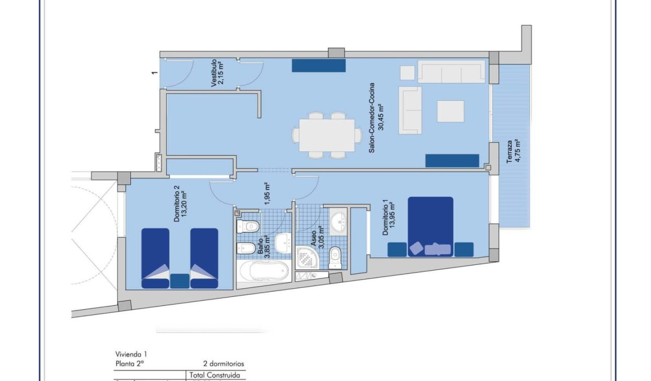 New Build - Apartment / Flat - San Miguel de Salinas