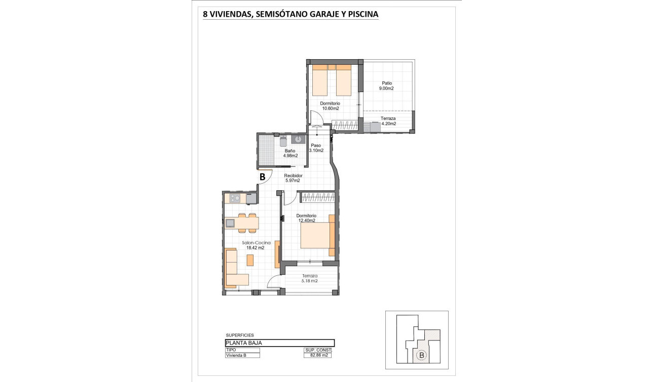 New Build - Apartment / Flat - San Pedro del Pinatar - Lo Pagan