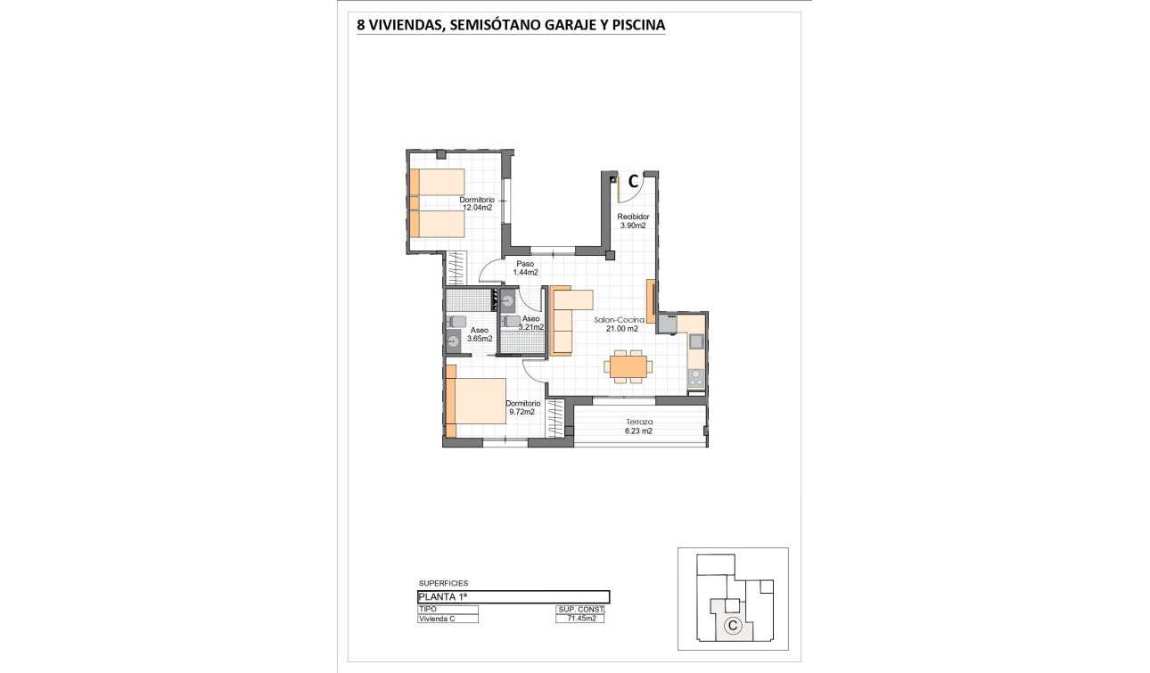 New Build - Apartment / Flat - San Pedro del Pinatar - Lo Pagan