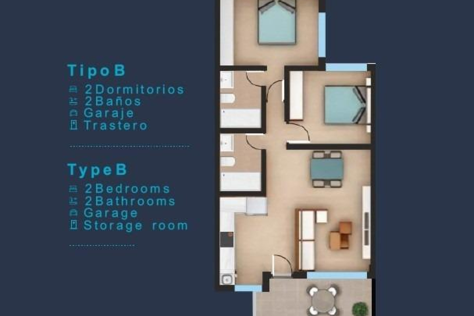 New Build - Apartment / Flat - San Pedro del Pinatar - Los Pinos