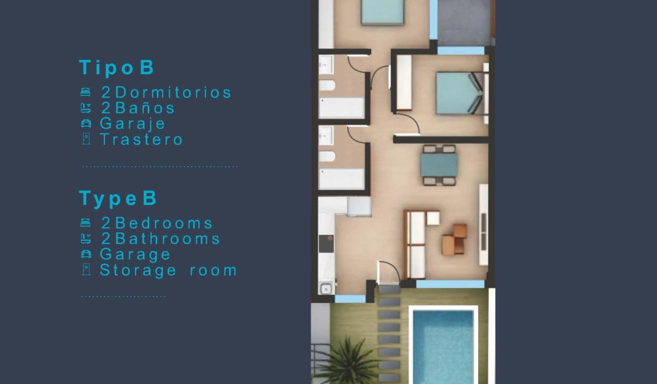 New Build - Apartment / Flat - San Pedro del Pinatar - Los Pinos