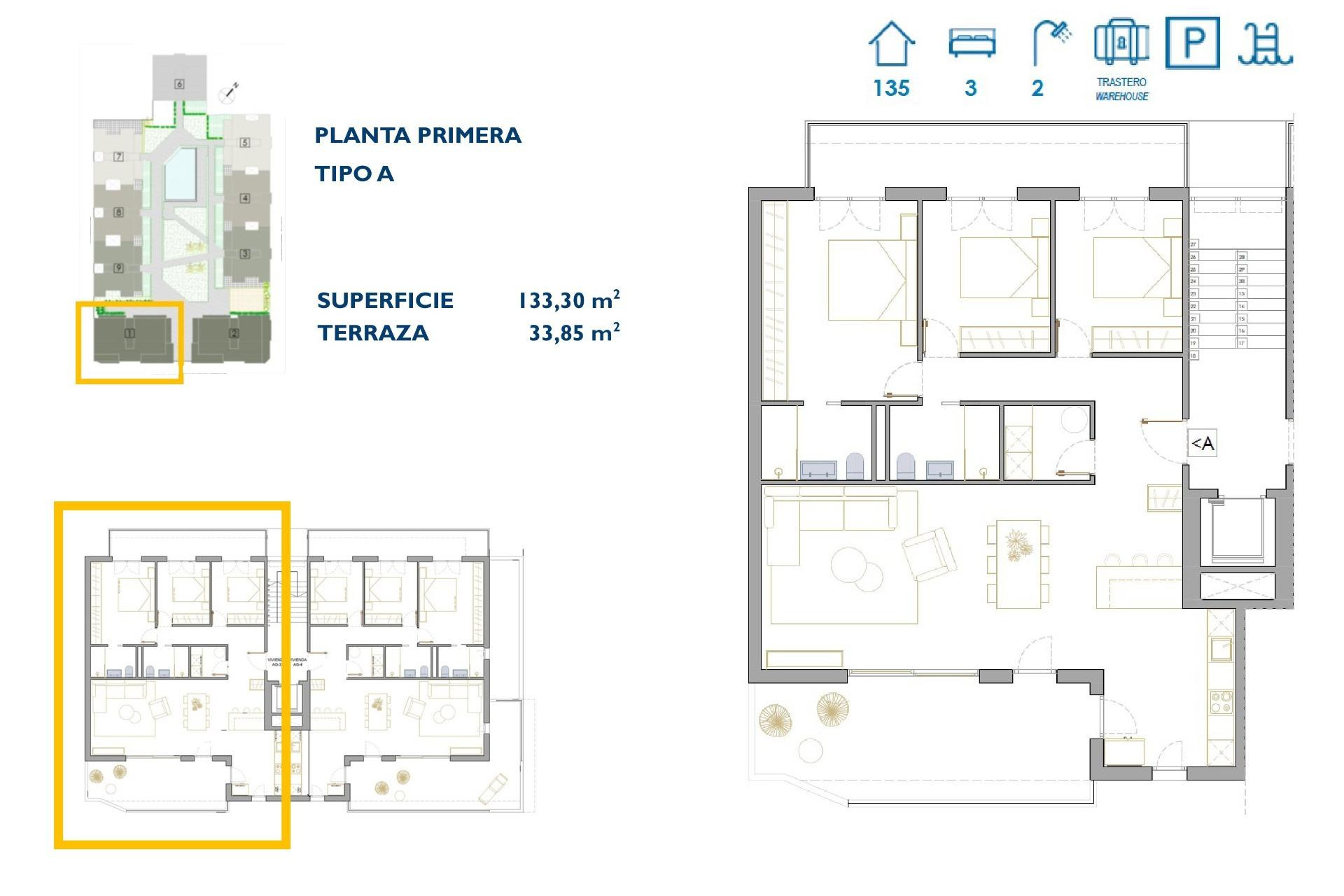 New Build - Apartment / Flat - San Pedro del Pinatar - Pueblo