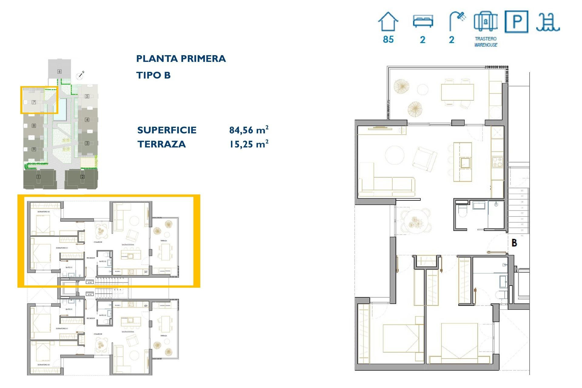 New Build - Apartment / Flat - San Pedro del Pinatar - Pueblo