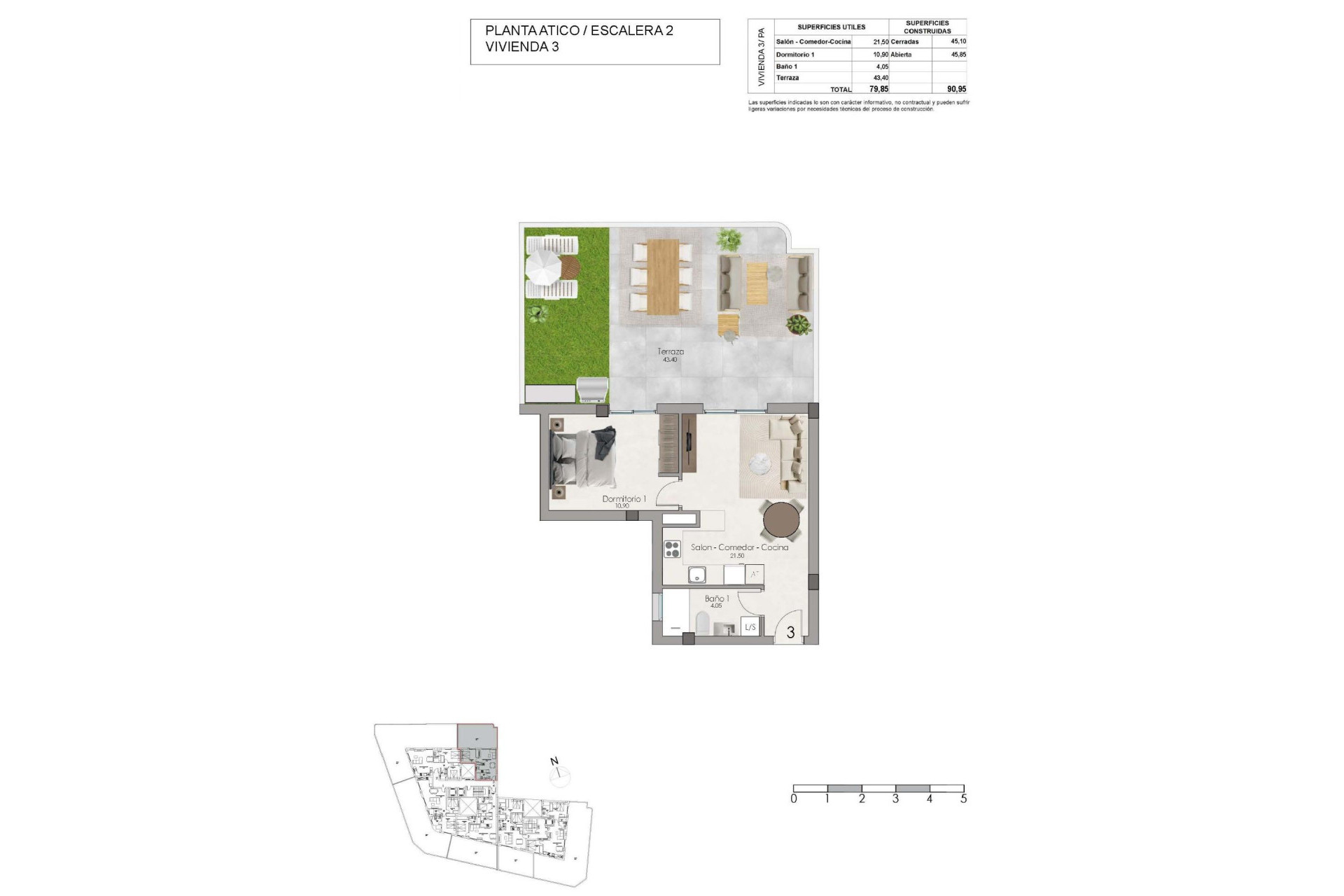New Build - Apartment / Flat - Santa Pola - Estacion de autobuses
