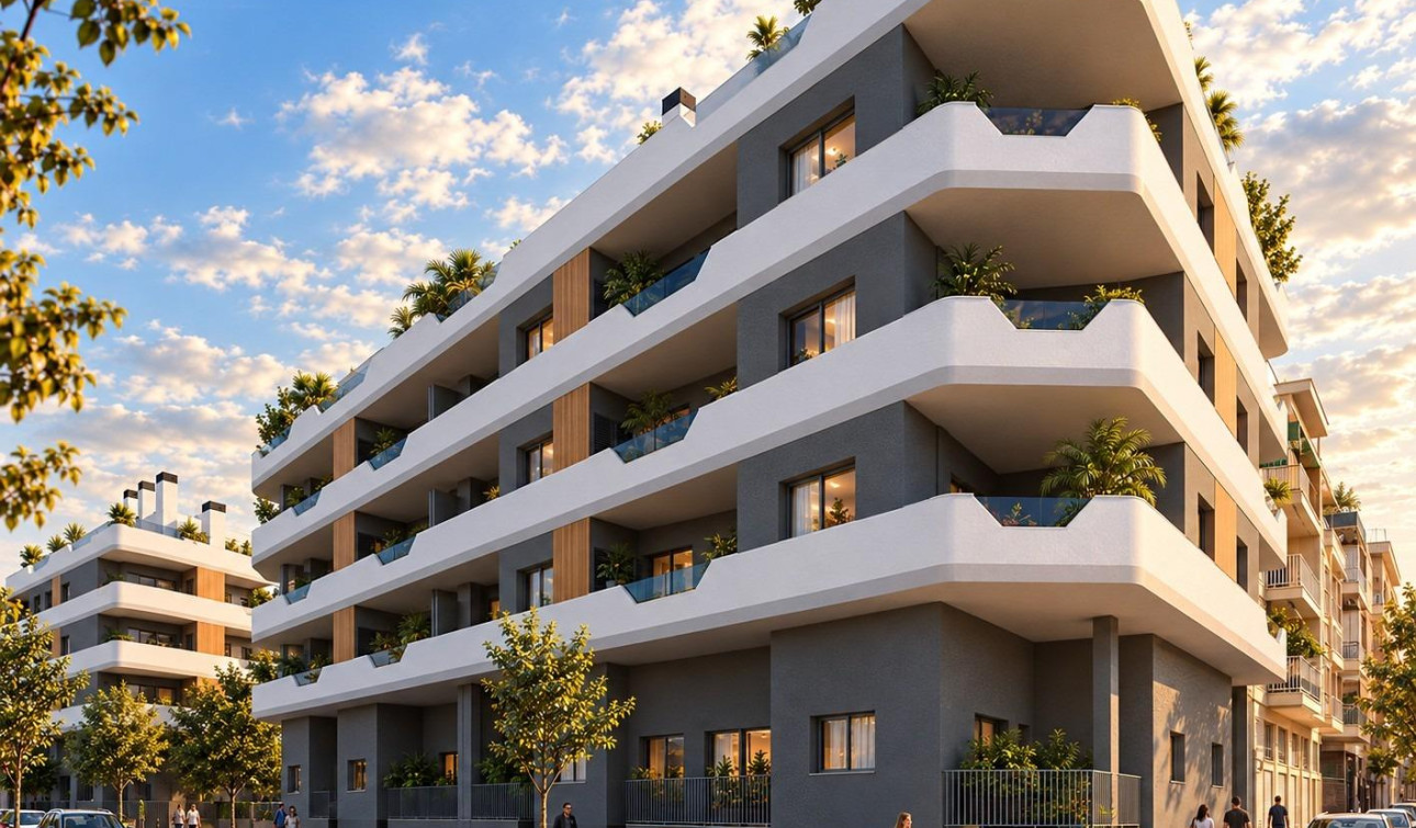 New Build - Apartment / Flat - Santa Pola - Estacion de autobuses