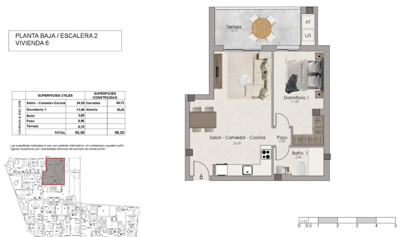 New Build - Apartment / Flat - Santa Pola - Estacion de autobuses