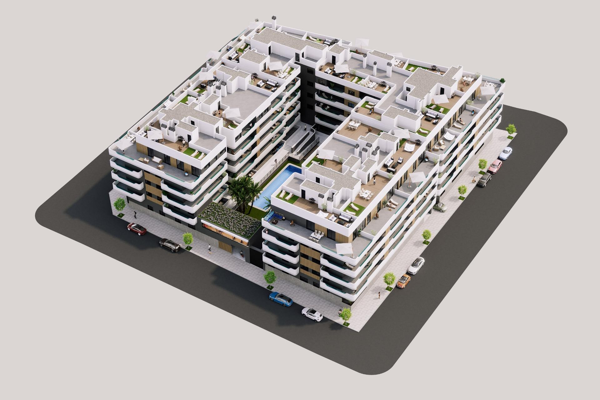 New Build - Apartment / Flat - Santa Pola - Estacion de autobuses