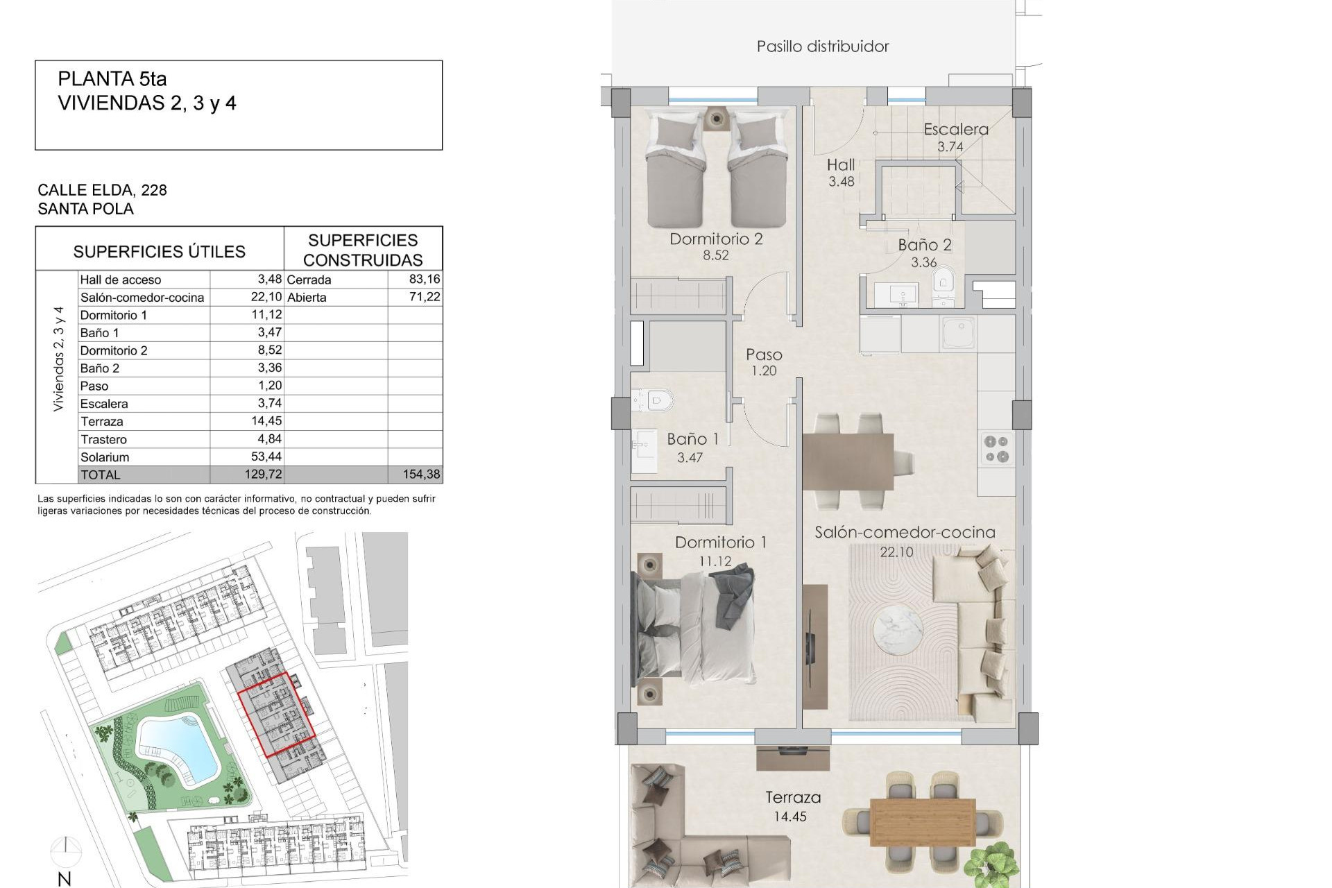 New Build - Apartment / Flat - Santa Pola - Playa Tamarit