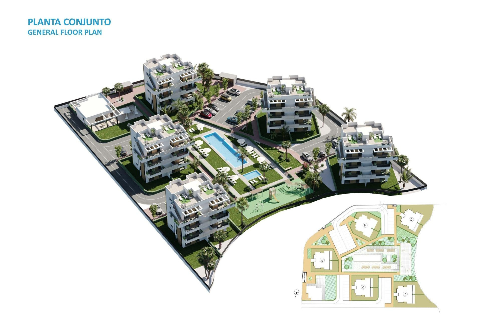 New Build - Apartment / Flat - Torre Pacheco - Santa Rosalia Lake And Life Resort