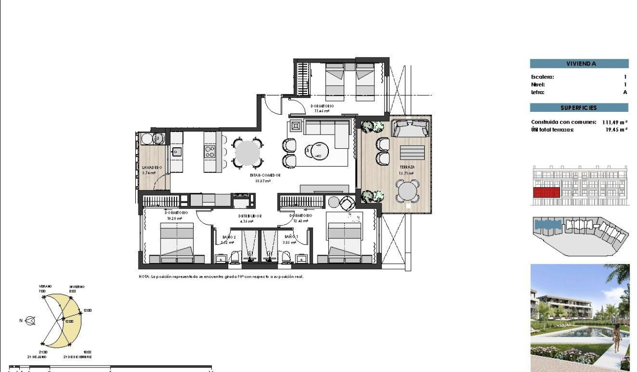 New Build - Apartment / Flat - Torre Pacheco - Santa Rosalia Lake And Life Resort