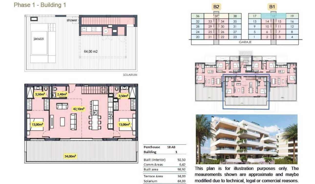 New Build - Apartment / Flat - Torre Pacheco - Santa Rosalia Lake And Life Resort
