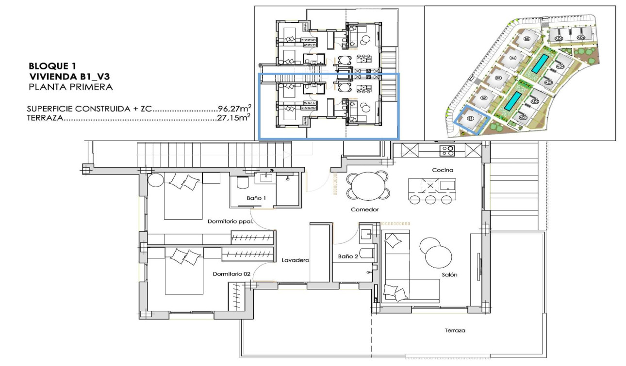 New Build - Apartment / Flat - Torre Pacheco - Santa Rosalia Lake And Life Resort