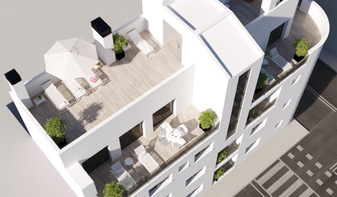 New Build - Apartment / Flat - Torrevieja - Centro