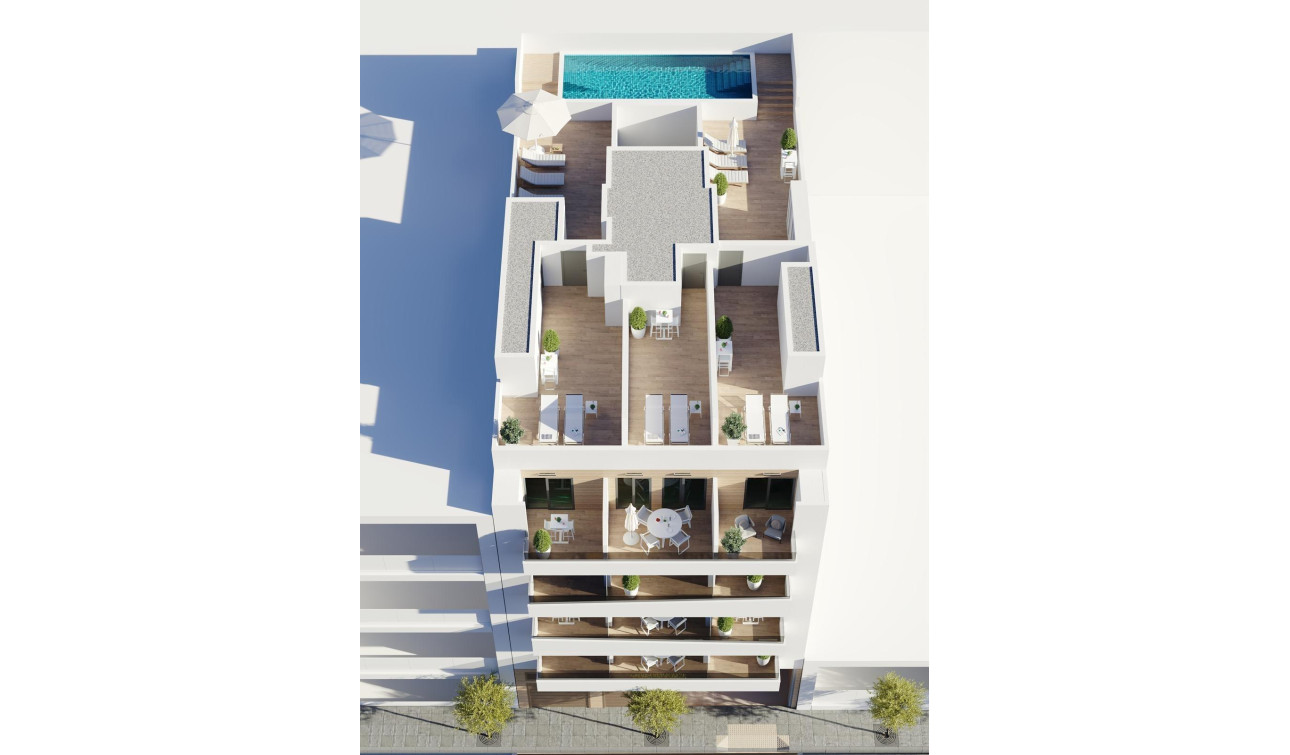 New Build - Apartment / Flat - Torrevieja - Centro