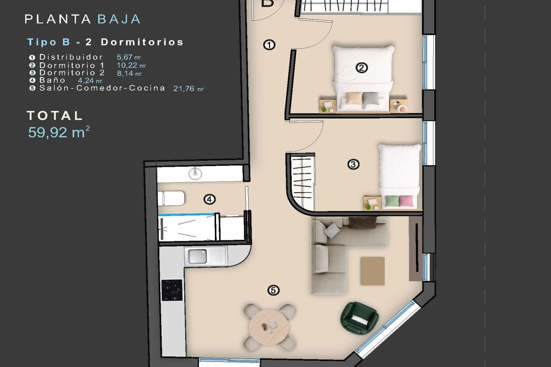 New Build - Apartment / Flat - Torrevieja - Centro