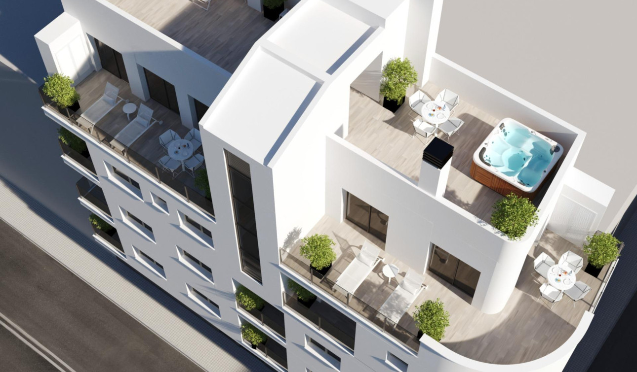 New Build - Apartment / Flat - Torrevieja - Centro