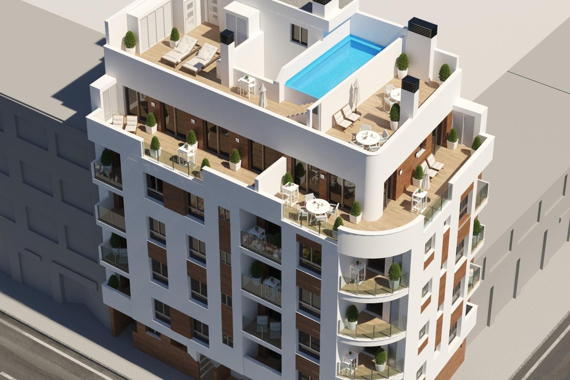 New Build - Apartment / Flat - Torrevieja - Centro