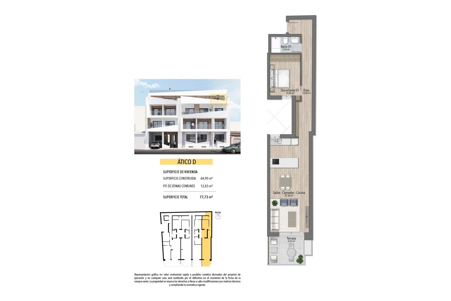 New Build - Apartment / Flat - Torrevieja - Playa de El Cura