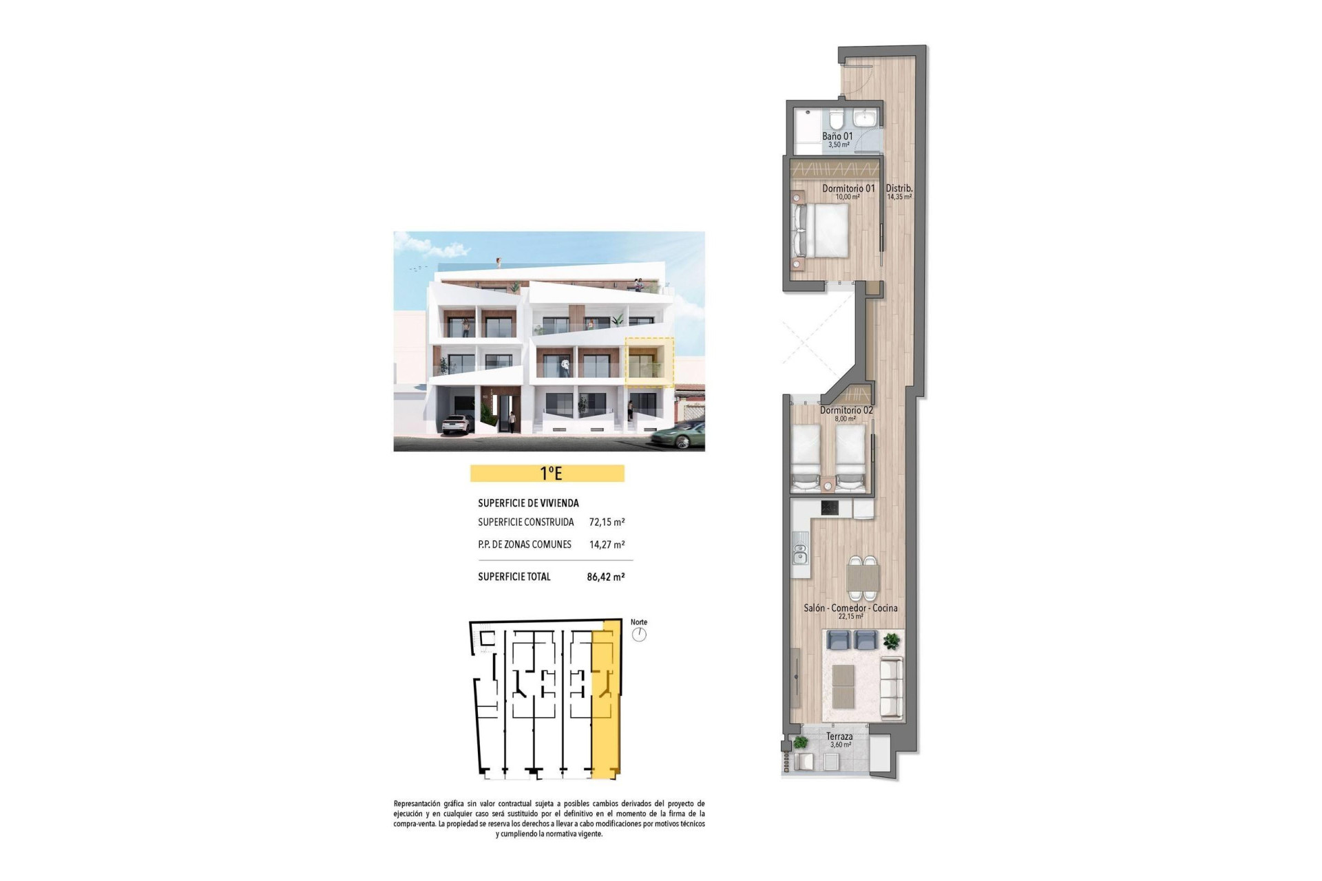 New Build - Apartment / Flat - Torrevieja - Playa de El Cura