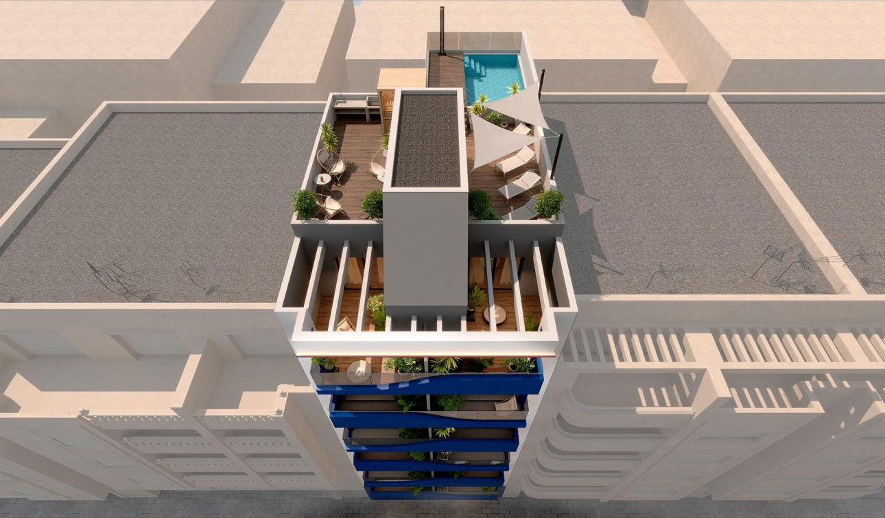 New Build - Apartment / Flat - Torrevieja - Playa del Acequión