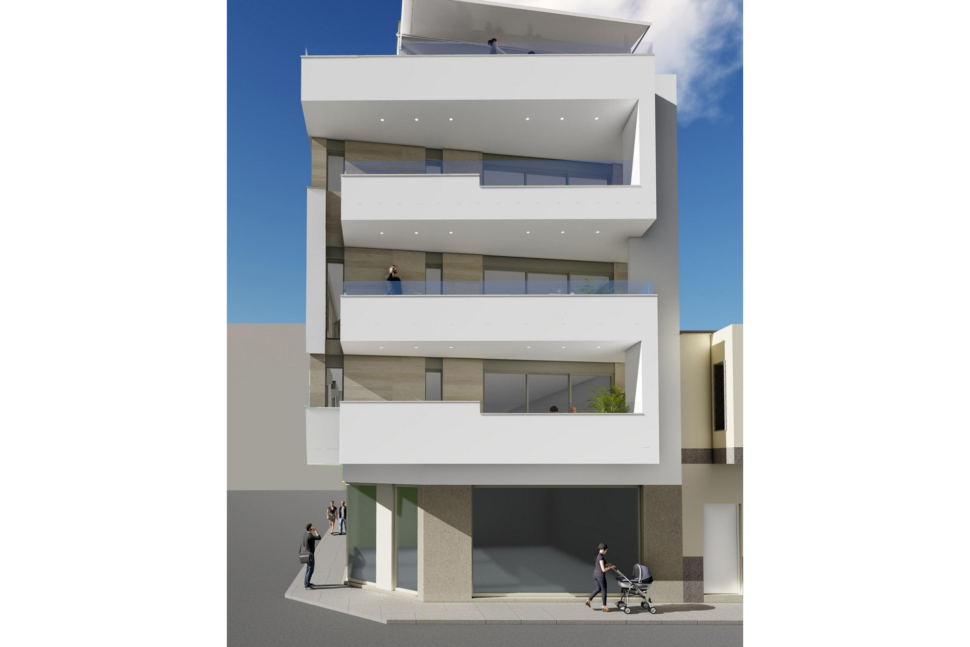 New Build - Apartment / Flat - Torrevieja - Playa del Cura