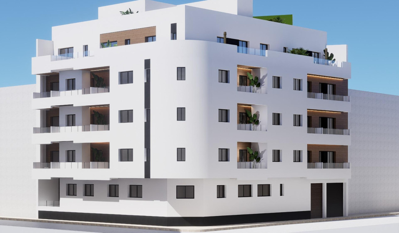 New Build - Apartment / Flat - Torrevieja - pueblo