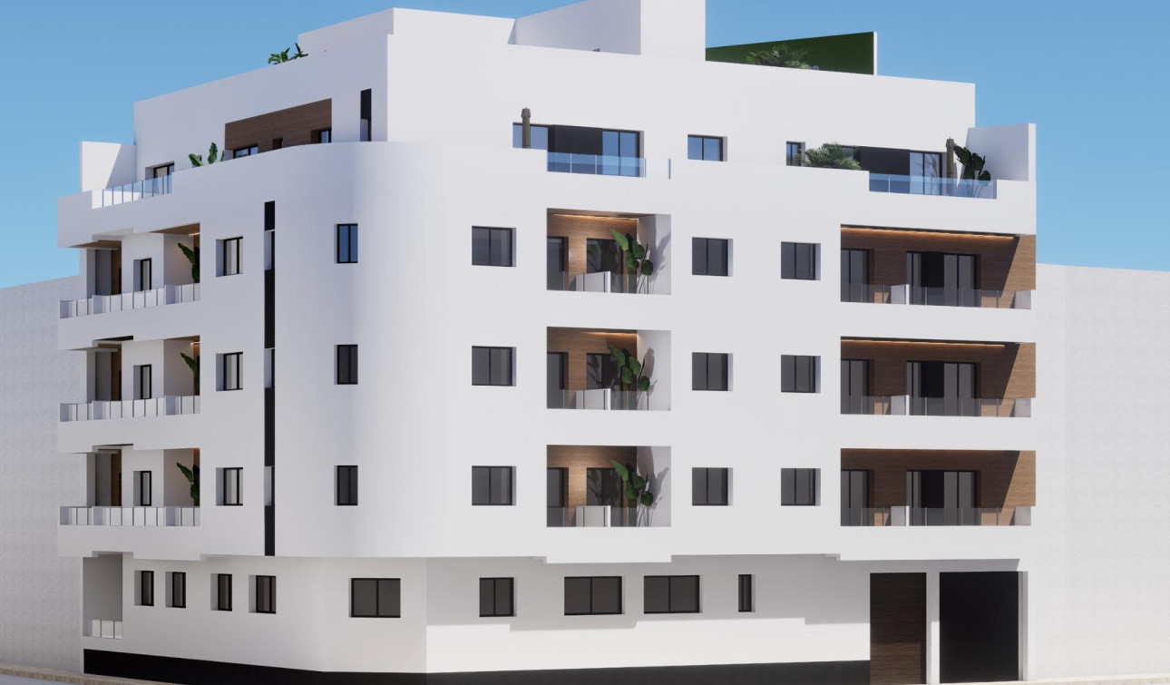 New Build - Apartment / Flat - Torrevieja - pueblo