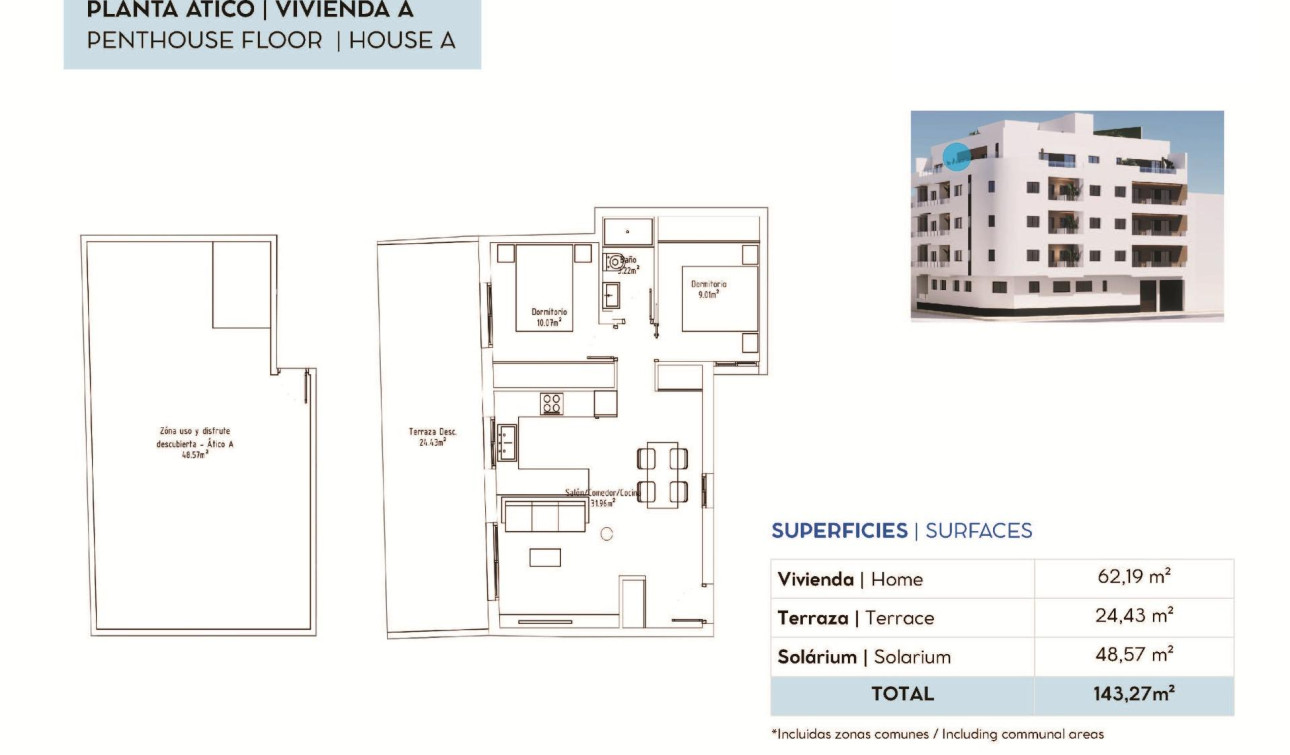 New Build - Apartment / Flat - Torrevieja - pueblo