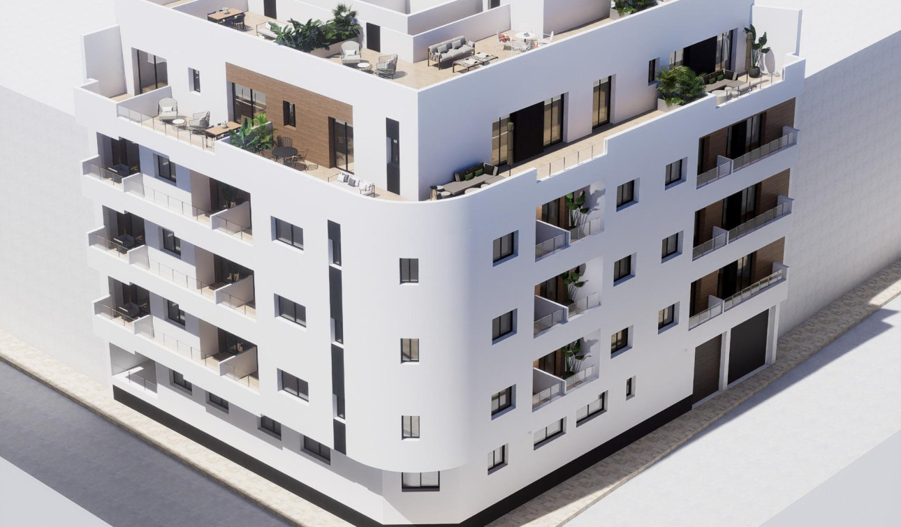 New Build - Apartment / Flat - Torrevieja - pueblo