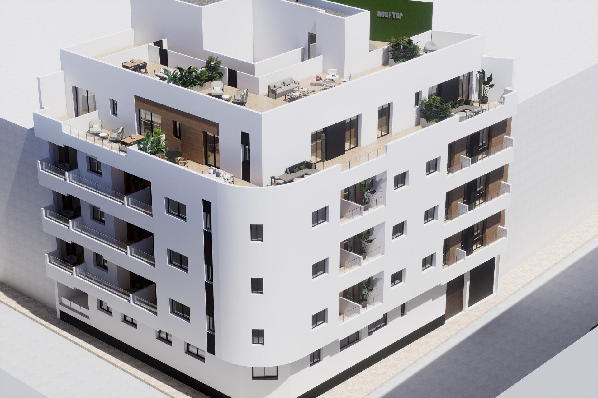 New Build - Apartment / Flat - Torrevieja - pueblo