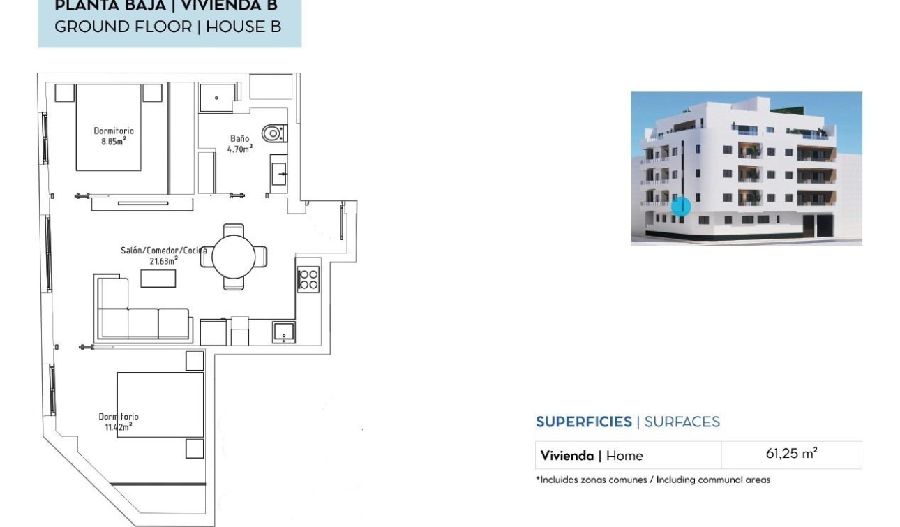 New Build - Apartment / Flat - Torrevieja - pueblo