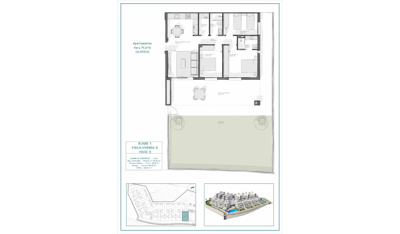 New Build - Apartment / Flat - Vera - Pueblo Salinas