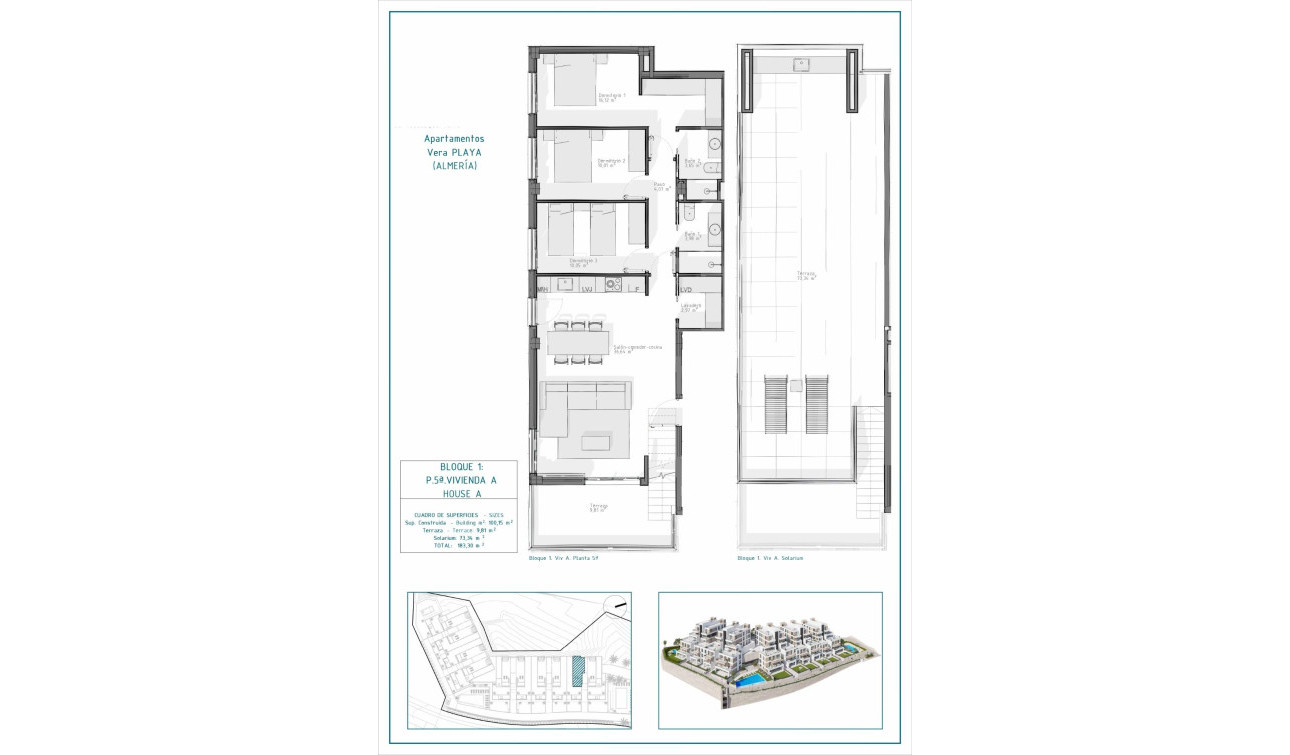 New Build - Apartment / Flat - Vera - Pueblo Salinas