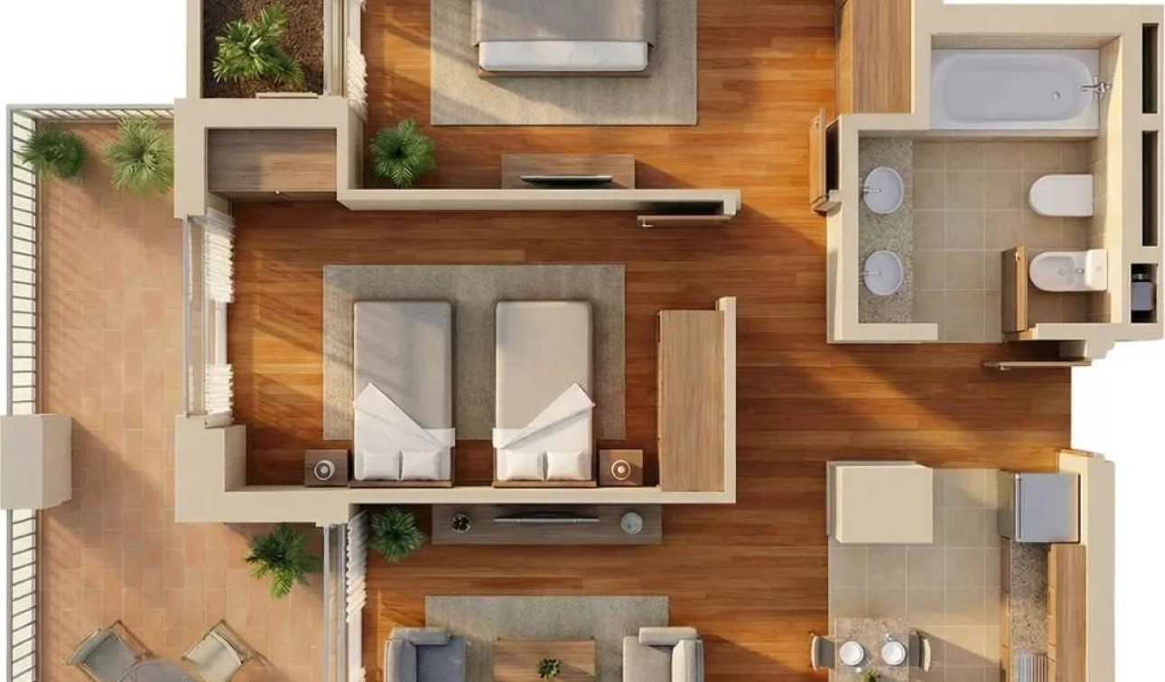 New Build - Apartment / Flat - Vera - Puerto del Rey