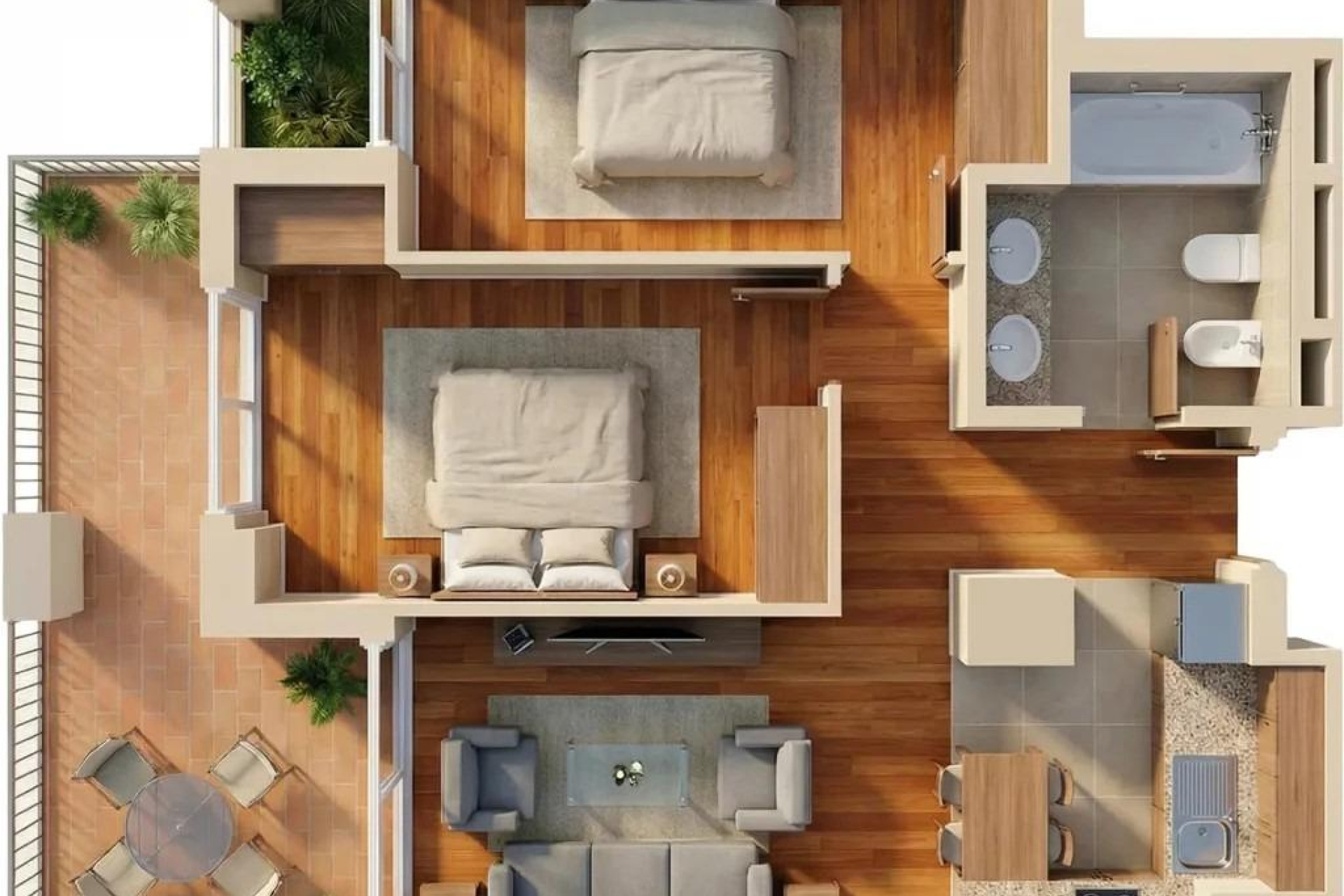 New Build - Apartment / Flat - Vera - Puerto del Rey