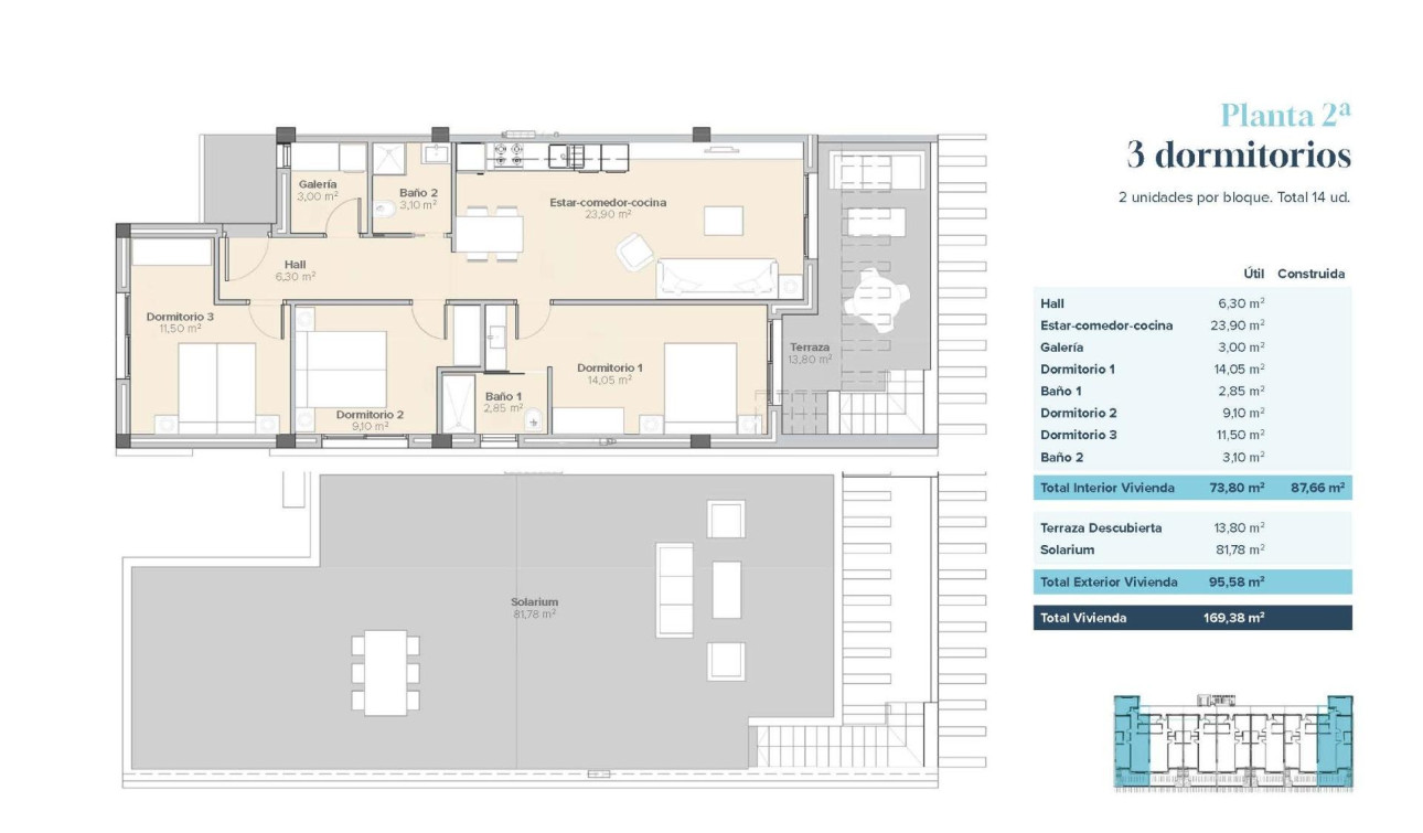 New Build - Apartment / Flat - Vera - Vera Playa