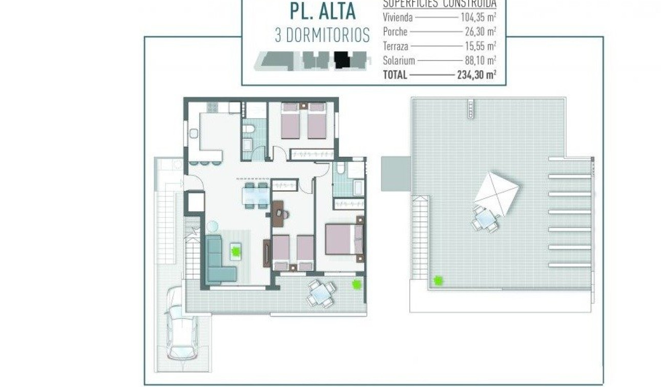 New Build - Bungalow - Pilar de la Horadada - La Rambla